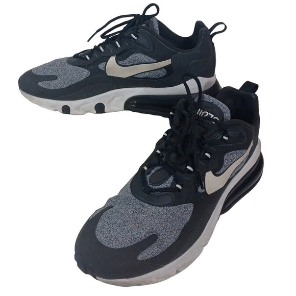 Exc Nike Air Max 270 React Op Art 2019 Size 11 Rare Authentic Black Grey Trainer - Picture 9 of 15